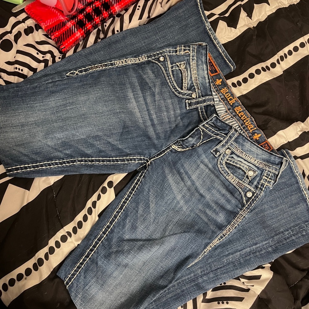 Rock Revival Y2K Rhinestone Bootcut Jeans